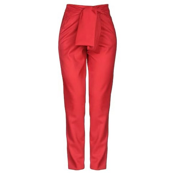 ATOS LOMBARDINI Red Pants with bow - Picture 1 of 6